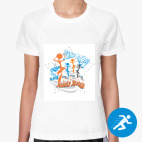 Женская спортивная футболка