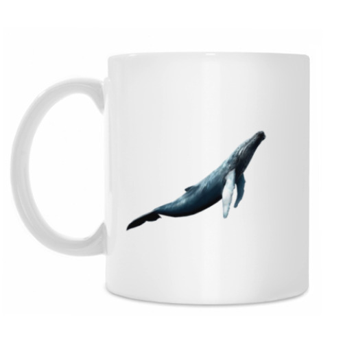 Кружка с принтом Кит