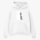 Толстовка худи оверсайз