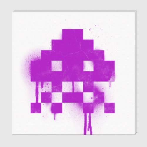 Холст с принтом  Space Invaders 2