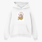 Толстовка худи оверсайз