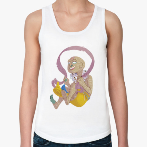 Женская майка с принтом Мумия