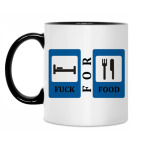 Кружка двухцветная