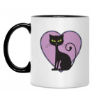 Кружка двухцветная