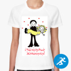 Женская спортивная футболка