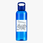 Прозрачная спортивная бутылка