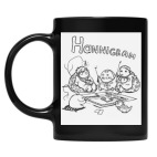 Кружка цветная UV-DTF