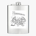 Фляжка стальная