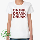 Женская футболка органик