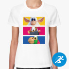 Женская спортивная футболка