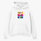 Толстовка худи оверсайз