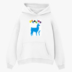 Толстовка худи оверсайз