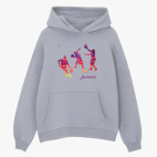 Толстовка худи оверсайз