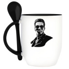 Кружка с ложкой