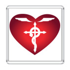 Магнит 6.5 x 6.5 см FullMetal Alchemist