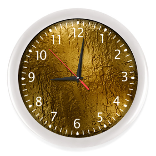 Настенные часы с принтом Текстура