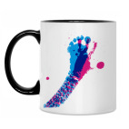 Кружка двухцветная