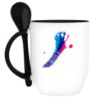 Кружка с ложкой