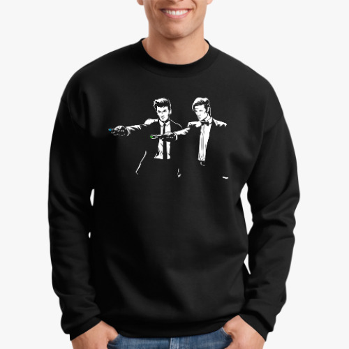 Свитшот с принтом Доктор Кто