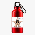 Металлическая бутылка 400 мл UV-DTF