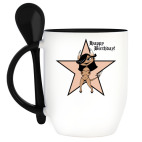 Кружка с ложкой