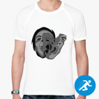 Мужская спортивная футболка