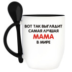 Кружка с ложкой