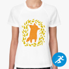 Женская спортивная футболка