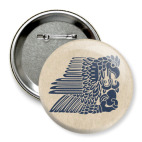 Значок 75 мм  Орел