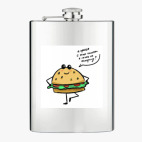 Фляжка стальная