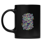 Кружка цветная UV-DTF