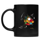 Кружка цветная UV-DTF