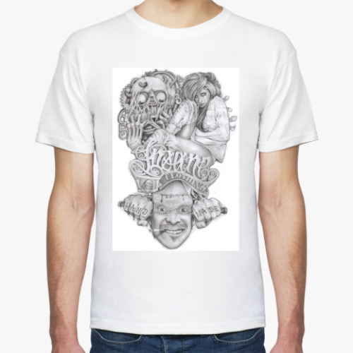 Футболка с принтом Insane Clothing
