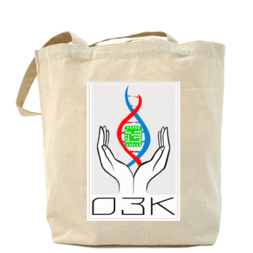 Сумка шоппер с принтом ОЗК