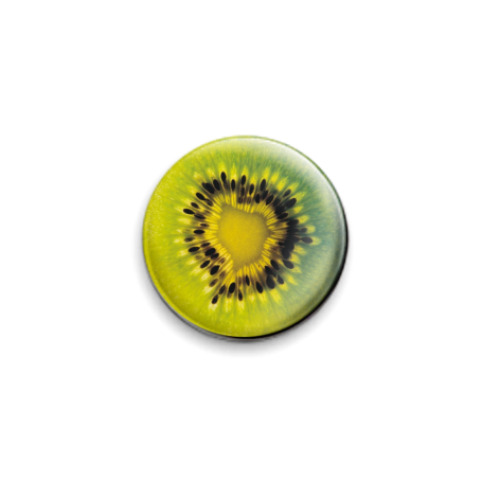 Значок 25мм с принтом  Киви