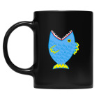 Кружка цветная UV-DTF