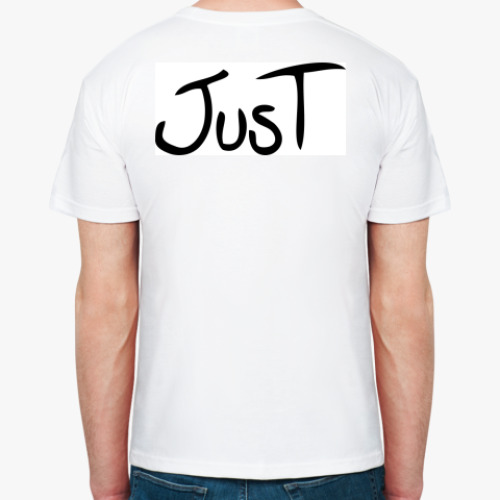 Футболка с принтом Just Married