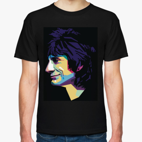 Футболка с принтом Ronnie Wood (Rolling Stones)