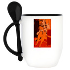 Кружка с ложкой