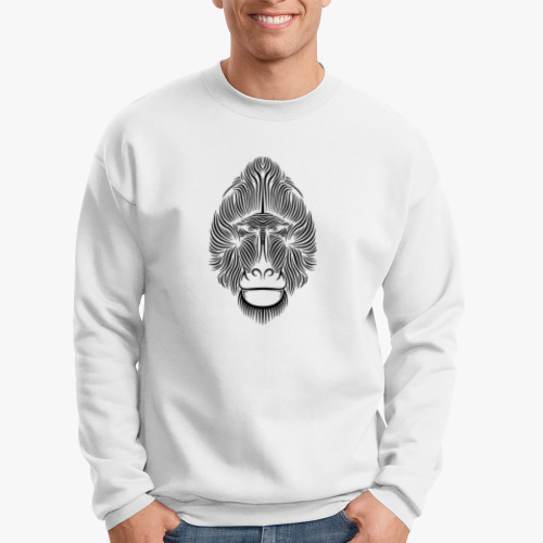 Свитшот с принтом Gibon