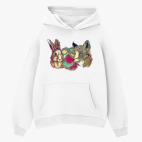 Толстовка худи оверсайз