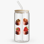 Банка с бамбуковой крышкой