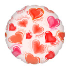 Подушка "круг", 35x35 см С любовью