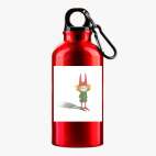 Металлическая бутылка 400 мл UV-DTF