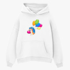 Толстовка худи оверсайз