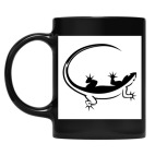 Кружка цветная UV-DTF