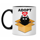 Кружка двухцветная