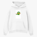 Толстовка худи оверсайз