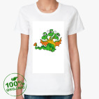 Женская футболка органик