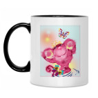 Кружка двухцветная